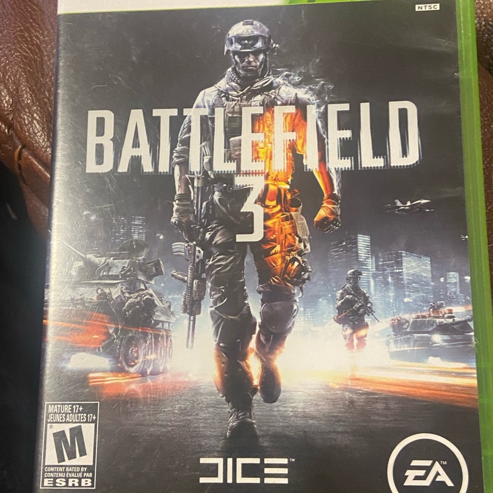 Battlefield 3 for Xbox 360 - Green Case